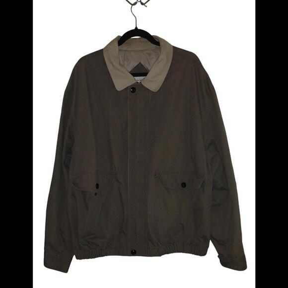 Other - Vintage Knights Bridge Men's XL Full Zip Bomber Jacket Coat (AS IS)